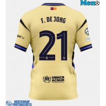Barcelona Frenkie de Jong #21 Replica Away Shirt 2025-26 Short Sleeve